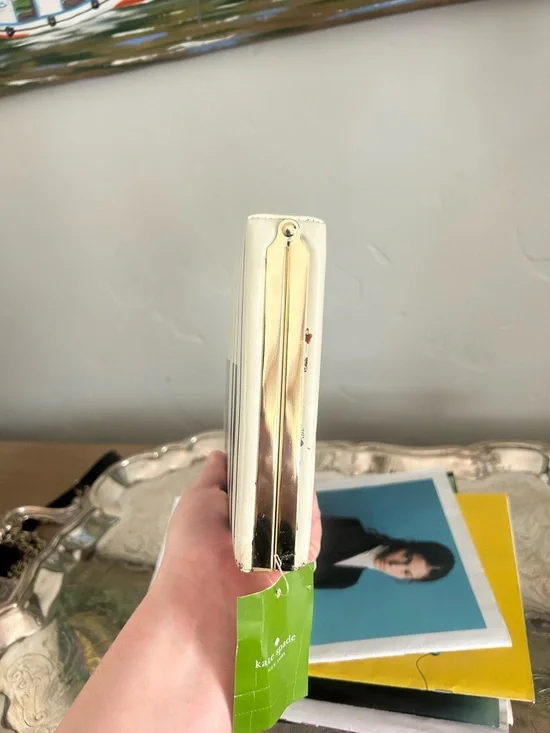 kate spade Black and White Piano Key Clutch - Picture 10 of 12